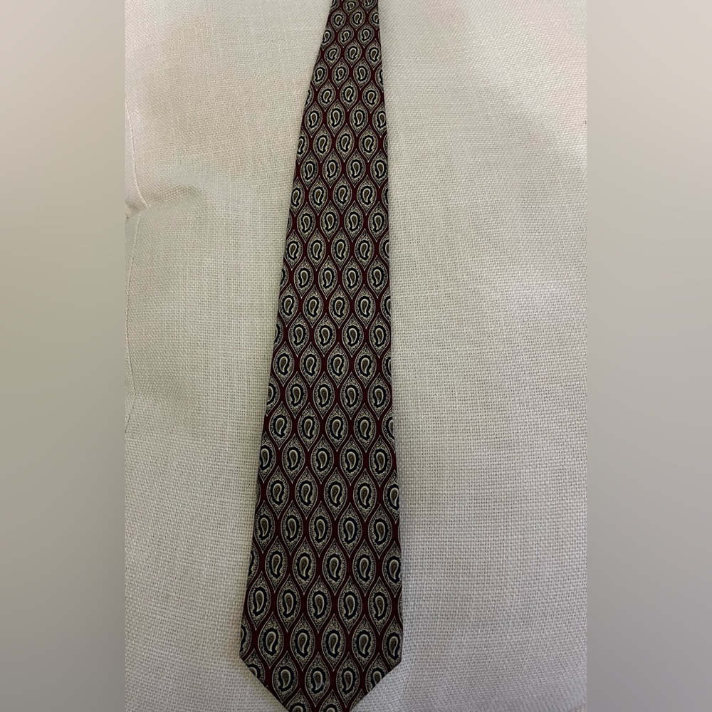 Giorgio Moreschi London Rome Silk Tie 58”